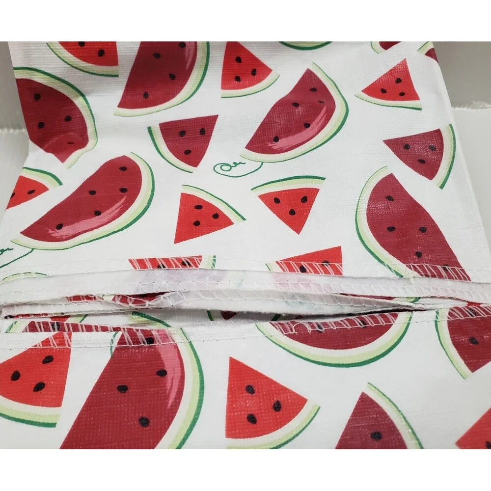 Printed Kitchen Vinyl Tablecloth, 52